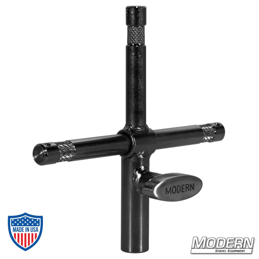 Mini 3-Way Baby Pin Adapter - Black Zinc