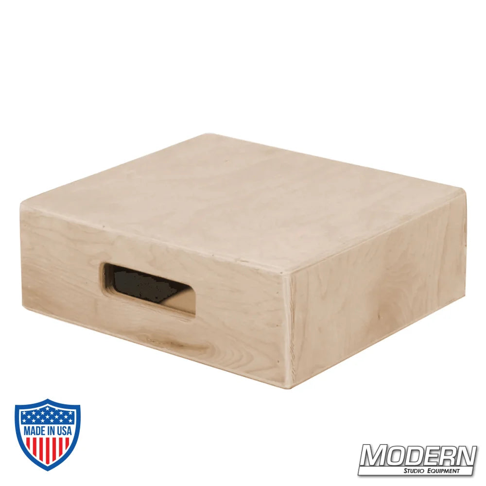 Mini Apple Box - Half made from birch wood for film grip and rigging, featuring smooth, rounded corners and sturdy construction for longevity.