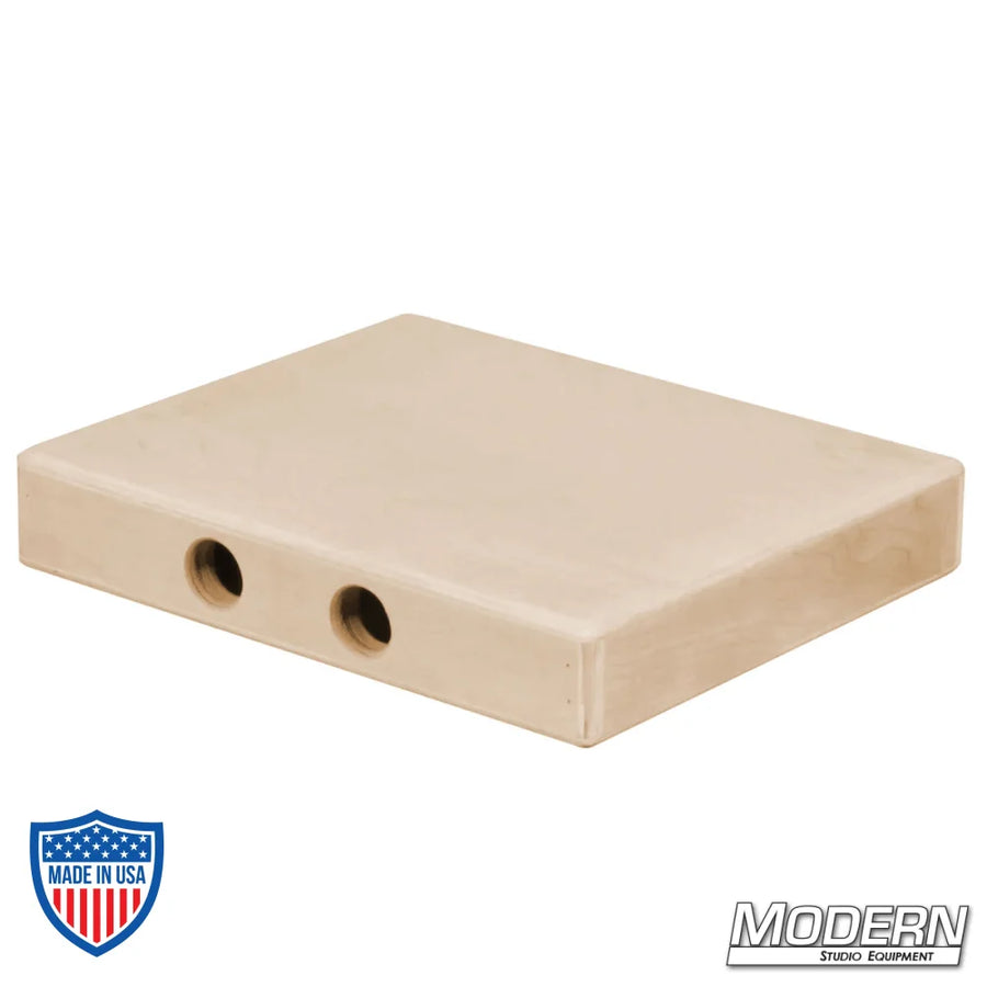 Mini Apple Box - Quarter, made of birch, ideal for film grip and rigging, sturdy with CNC cut frame and smooth rounded edges.