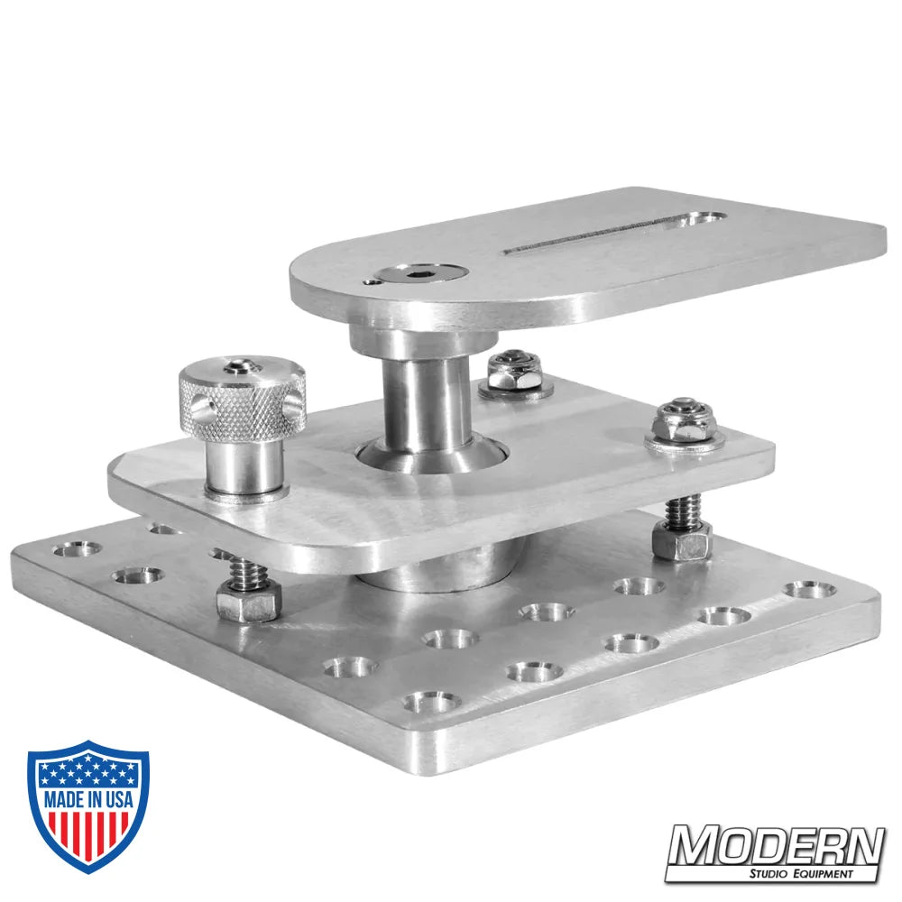 Mini Ball Camera Leveling Mount with strong precise construction, suitable for film grip and rigging, supports up to 29 lbs