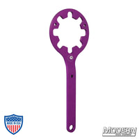 Mitchell Castlenut Wrench for film grip and rigging in purple color