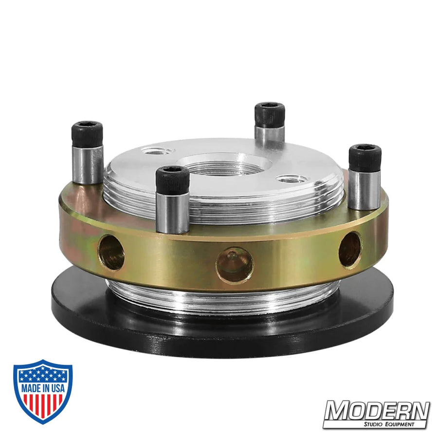 Mitchell thread with collar and castle nut for film grip and rigging equipment by Modern Studio Equipment