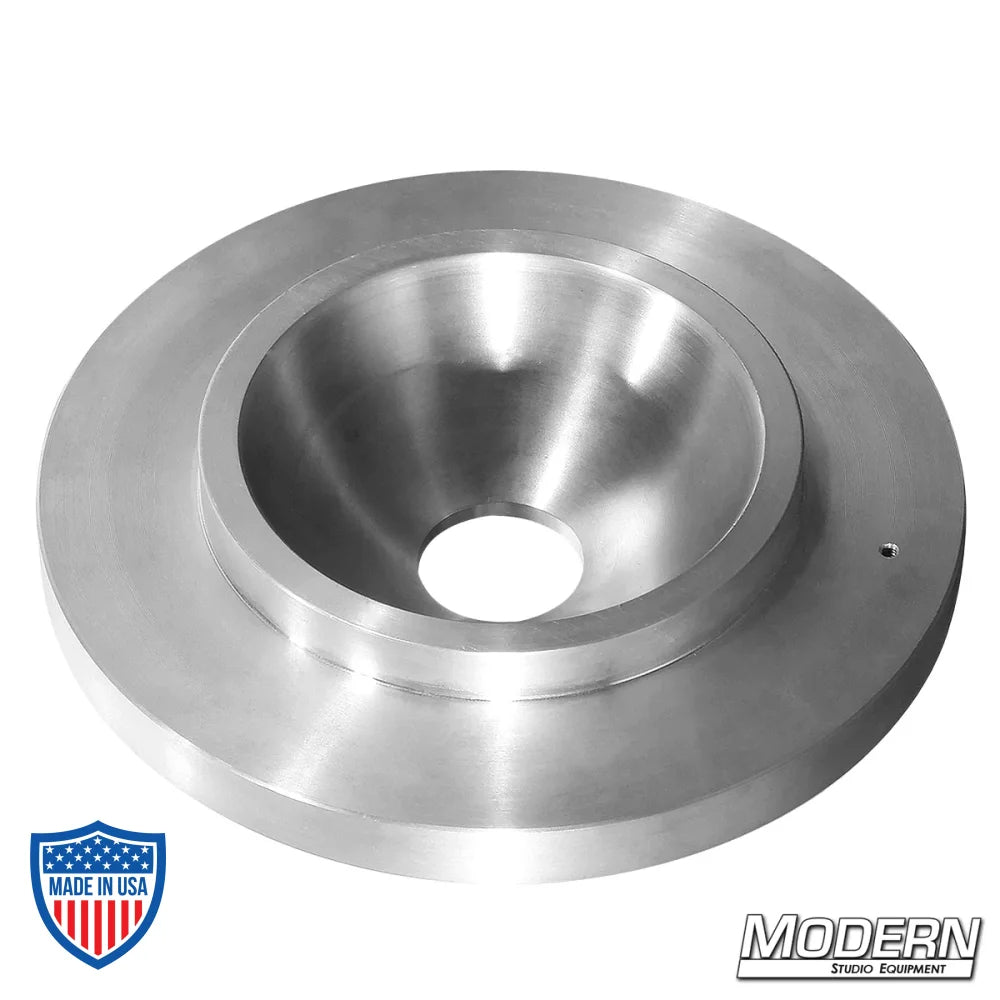 Mitchell to 100mm Adapter for film grip and rigging, converting Mitchell plate to 100mm ball receiver.