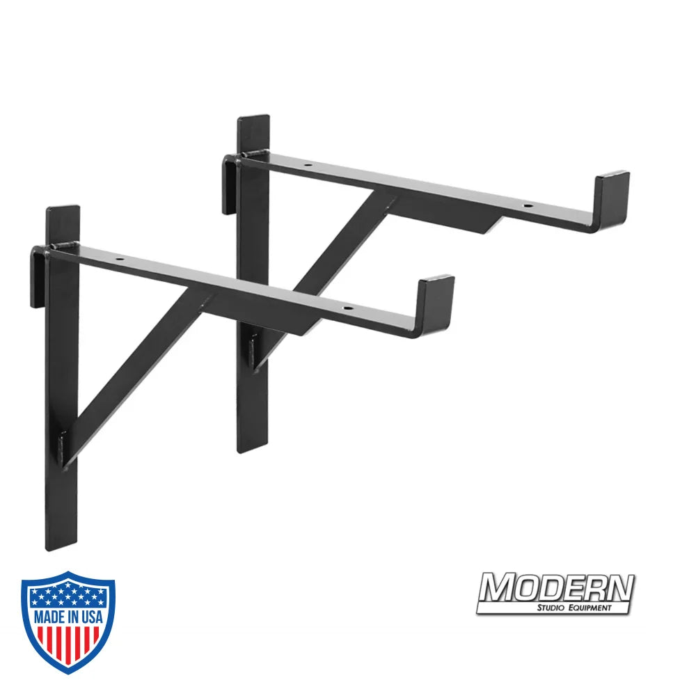 Modern Overhead Grip Truck Brackets (Set of 2)