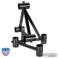 Pass Through Vertical Pipe Truss Corner for 1-1/4" Speed-Rail, rigging equipment for film and grip.