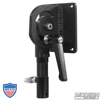 RBQ with Swivel Monitor Mount on Junior Pin for Film Grip and Rigging