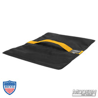 Flyaway Sandbag 20 lbs empty with Velcro closure for film grip and rigging, made with durable Cordura 1000.