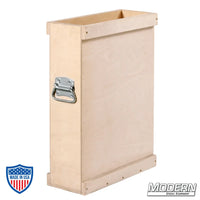 Wooden Scrim and Flag Box with handles for film grip and rigging equipment storage.