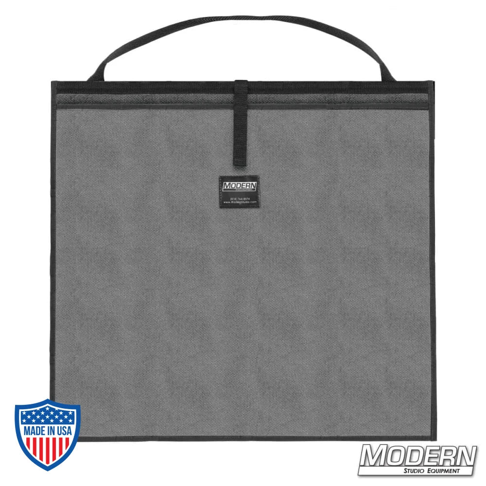 Modern Scrim Bag for 22"es, durable Cordura 1000 material with stainless steel rod, ideal for film grip and rigging organization