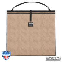 Modern Scrim Bag for 22" made of Cordura 1000 with stainless steel rod, designed for organizing lighting scrims for film grip and rigging.