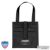 Modern Scrim Bag for 5" lighting scrims made with Cordura 1000 and stainless steel rod for film grip and rigging use