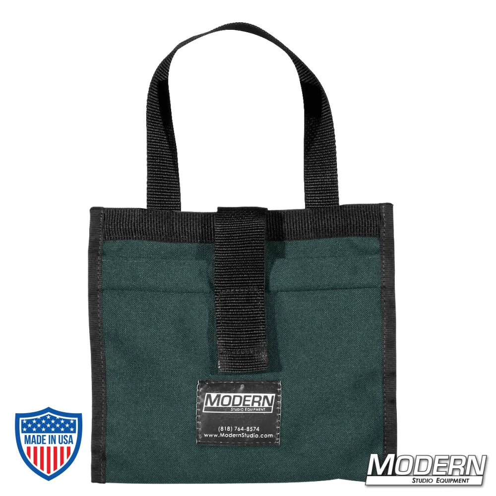 Modern Scrim Bag for 6-1/2", durable Cordura 1000 with stainless steel rod, ideal for organizing lighting scrims in film grip and rigging setups.