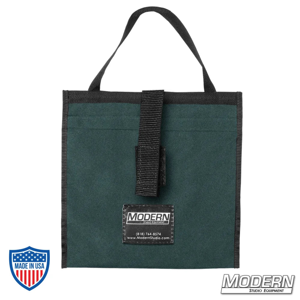 Modern Scrim Bag for 9" made of Cordura 1000 with a stainless steel rod, ideal for film grip and rigging equipment organization