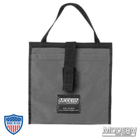 Modern Scrim Bag for 9" made of Cordura 1000 with a stainless steel rod, ideal for film grip and rigging equipment organization