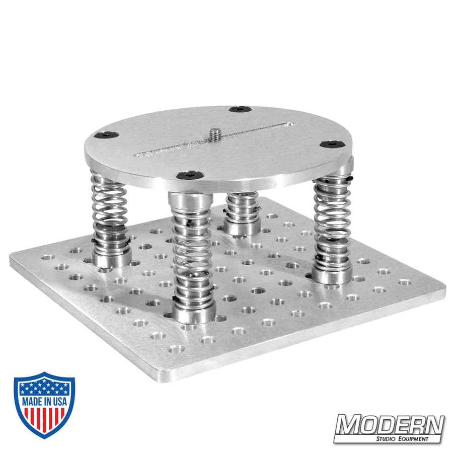 Shaky Cam with 3/8" slot, 6061 aluminum plate, high strength springs for film grip and rigging.