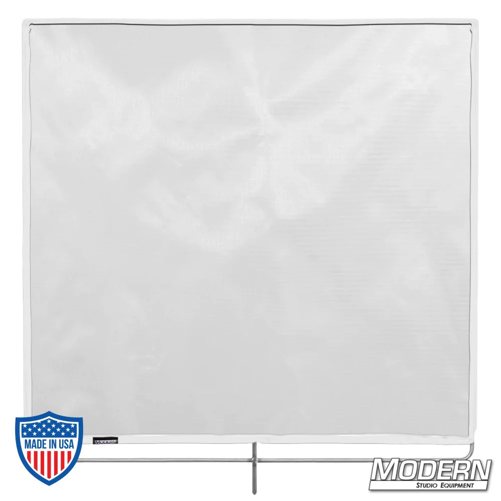 Silent 1/2 Grid Cloth 48" x 48" stainless frame with 2 stop material for diffusing direct light sources in film grip and rigging setups