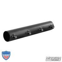 Black zinc sleeve for 1-1/4" Speed-Rail® with set screws for film grip rigging