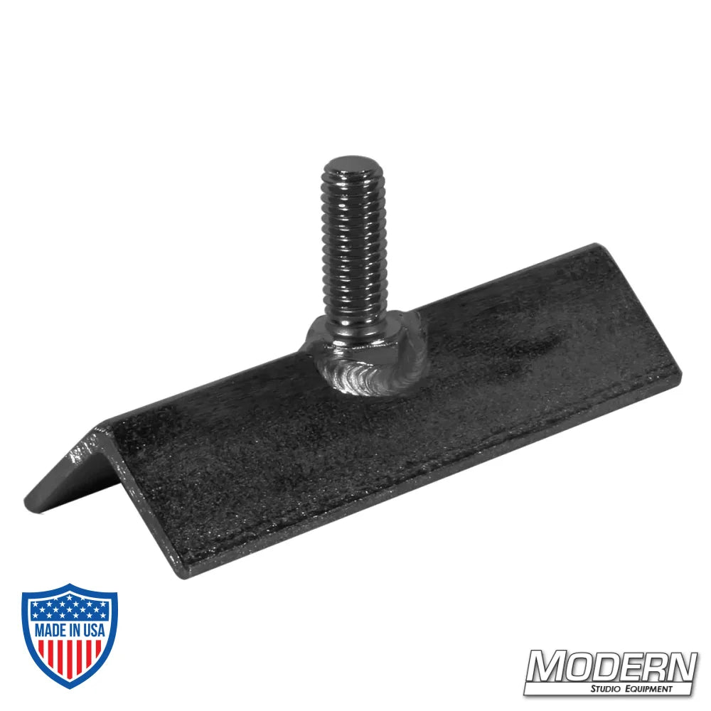 Small Bicycle Starter with 3/8 Male Thread - Black Zinc for film grip and rigging.