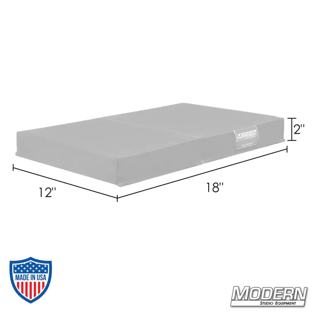 Small kneeling pad for film grip and rigging, foldable design made from Cordura 1000 material, 12x18"es.