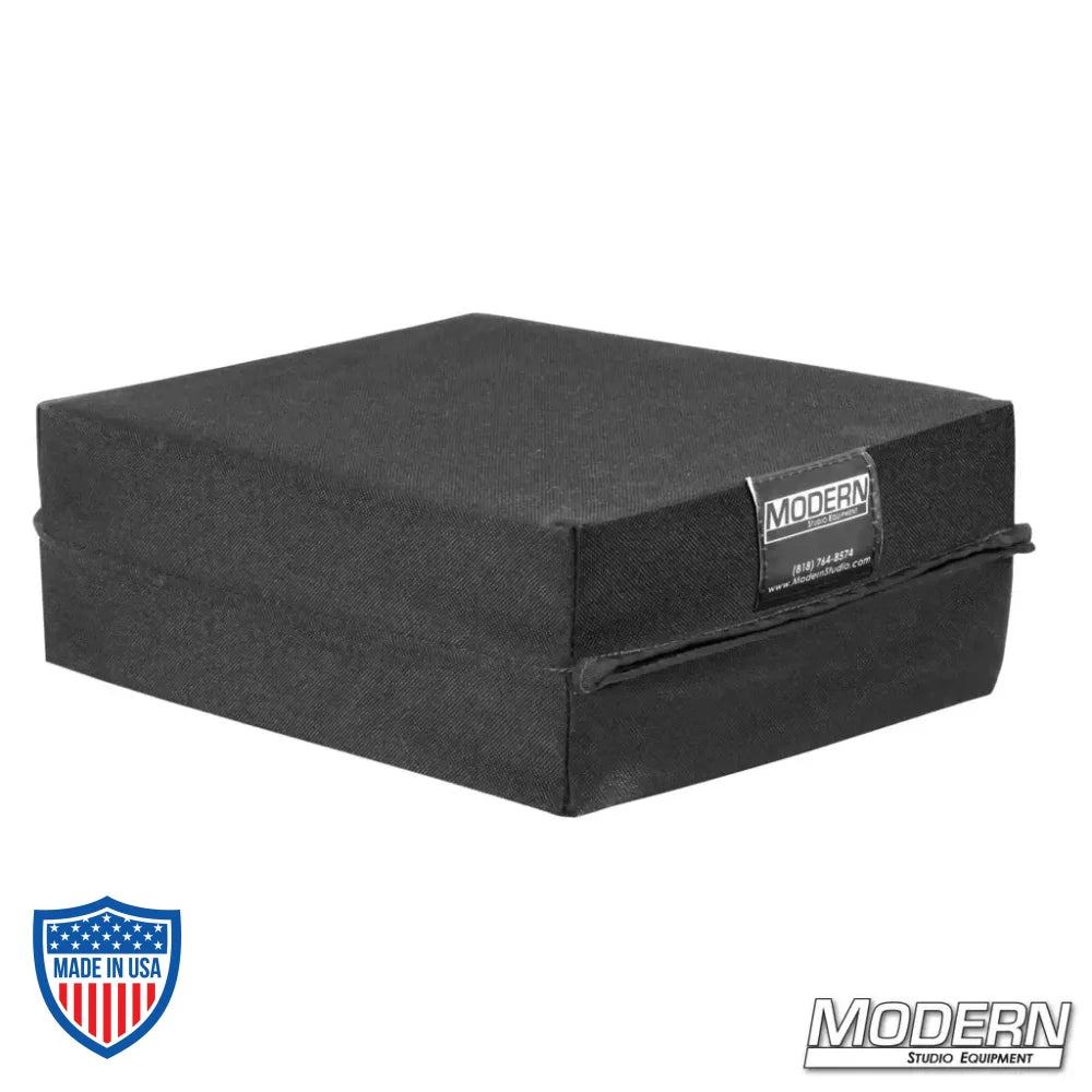 Small foldable kneeling pad made from cordura 1000 material for film grip and rigging tasks