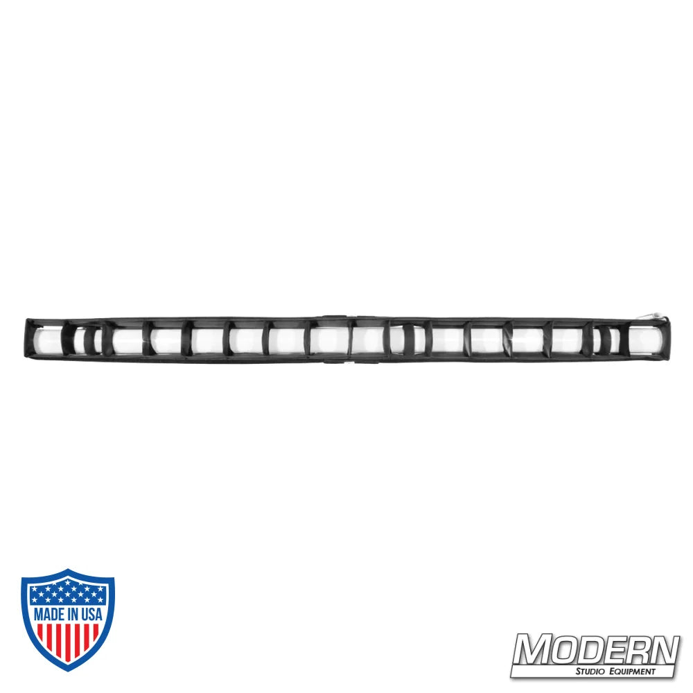 SNAPGRID 40 Degree Single Tube 4' for film grip and rigging, mounts on SNAPBAG or Frost frame to control light spread.