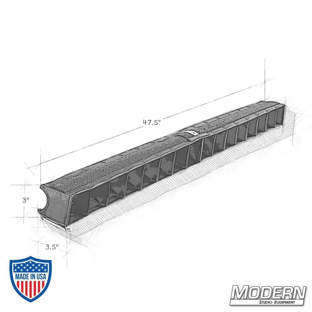 SNAPGRID 40 Degree Single Tube 4' for film grip rigging with dimensions 47.5"x3"x3.5" - Modern Studio Equipment