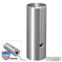 Speed-Rail® Starter for vehicle rigging, 1-1/2" - 5" with 5/8" Receiver, aluminum, film grip.