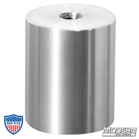 Speed-Rail® aluminum starter for film grip rigging with 3/8" female thread, 1-7/8" diameter.