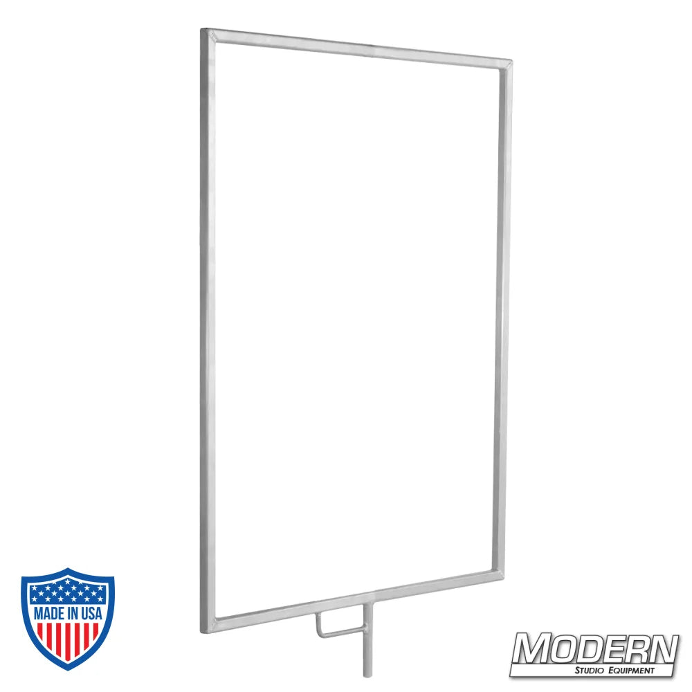 Square 3/4" aluminum gel frame for film grip and rigging, by Modern Studio Equipment
