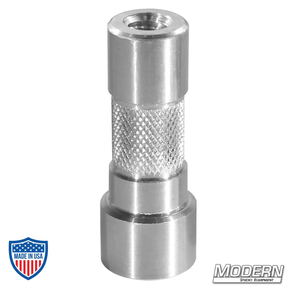 Starter Pin 3/8" to 3/8" Aluminum for film grip and rigging equipment