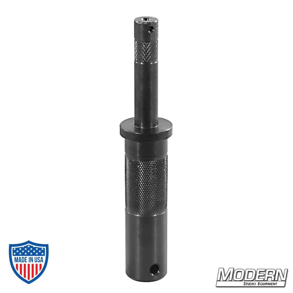 Steel Stand Adapter (1-1/8" To 5/8") - Black Zinc