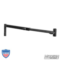 Telescoping Junior Offset Arm - Black Zinc for film grip and rigging with adjustable features