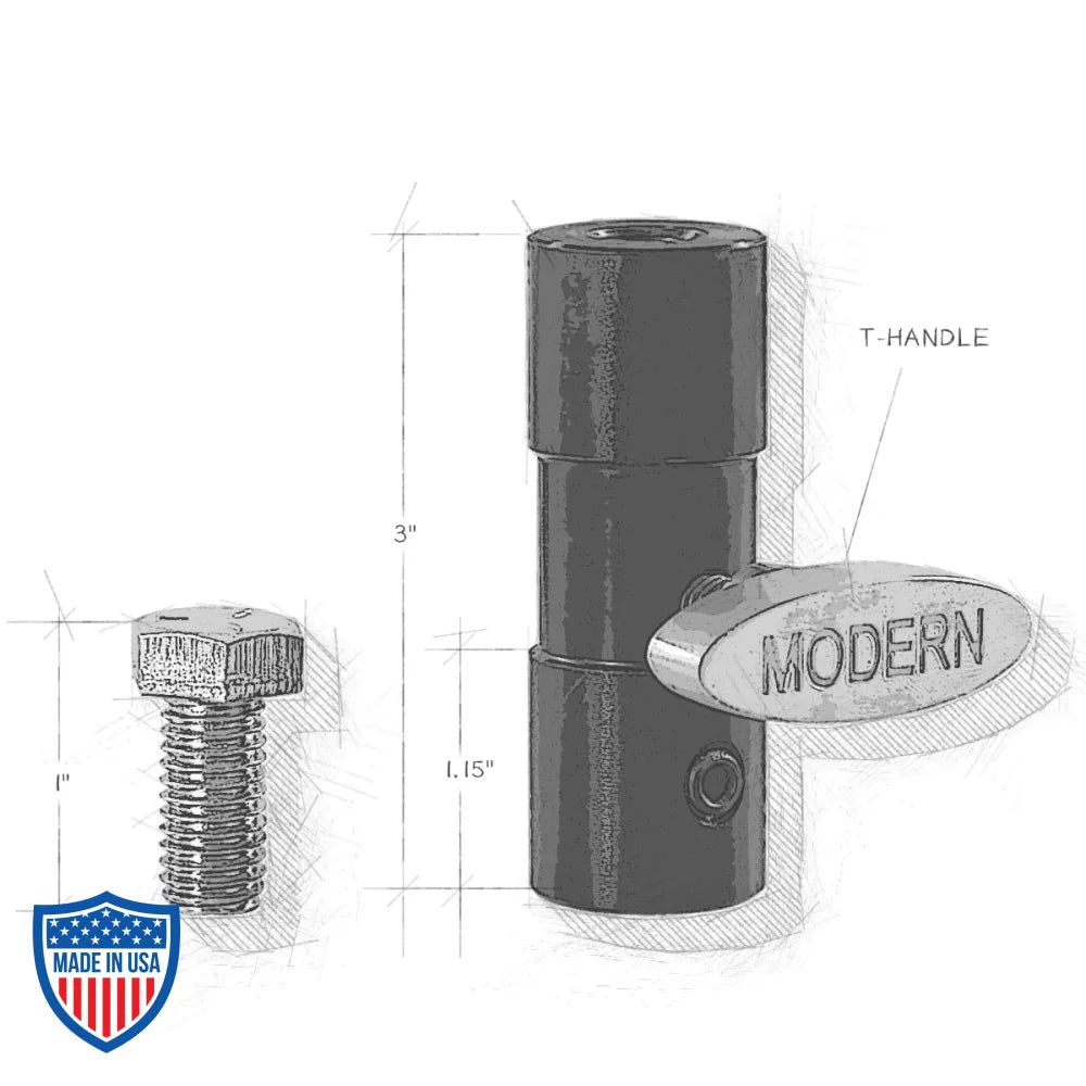 Tvmp/Bale Block (1/2" Female Thread)
