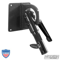 VESA 100 x 100 swivel monitor mount with 1-1/8" junior pin and 5/8" baby receiver for film grip and rigging solutions