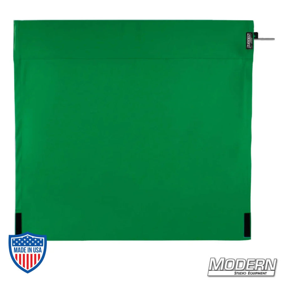 Chromakey green wag flag for film grip and rigging by Modern Studio Equipment.