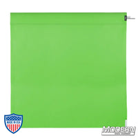 Wag Flag - Digital Green material on stainless frame for film grip and rigging