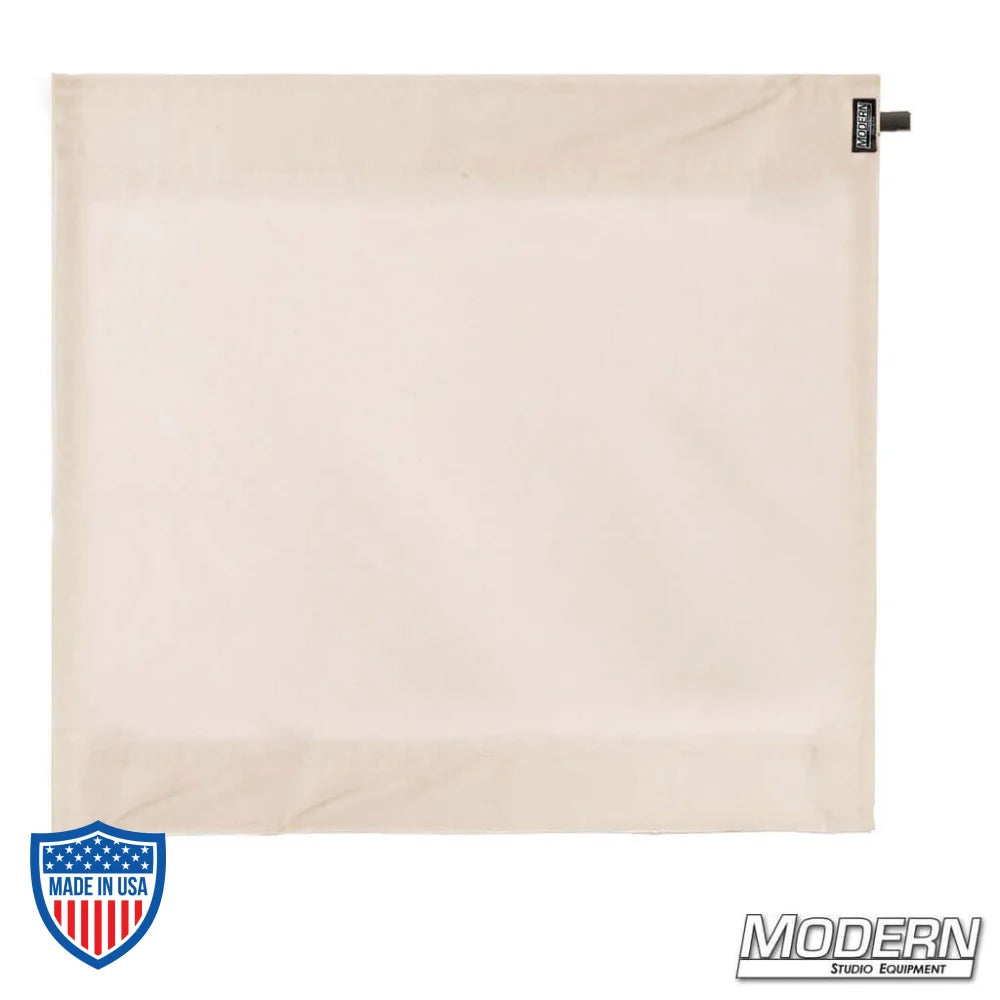 Unbleached muslin diffusion fabric for film grip rigging setups