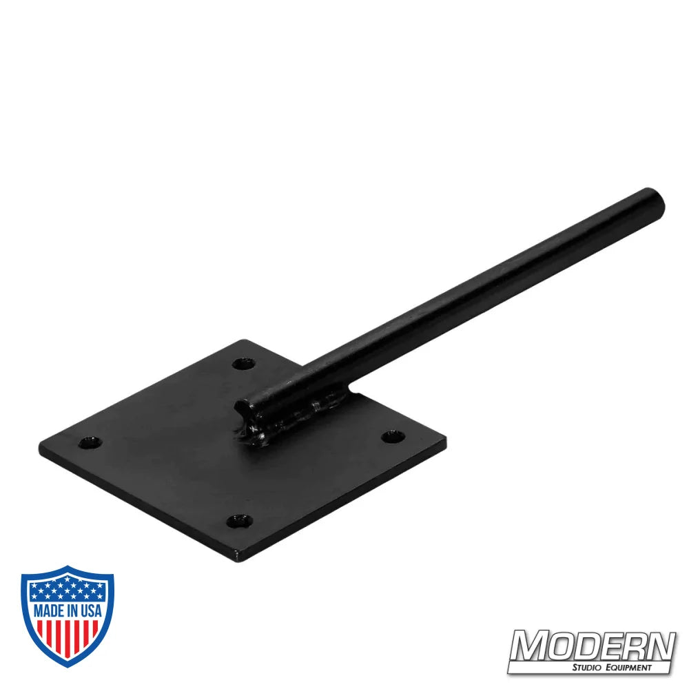 Wide Cucoloris Handle - Black Zinc