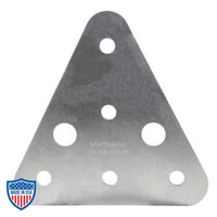 ModTruss 180º Gusset Splice Plates 3’’ Truss 9’’ x 9’’ 180 Degree