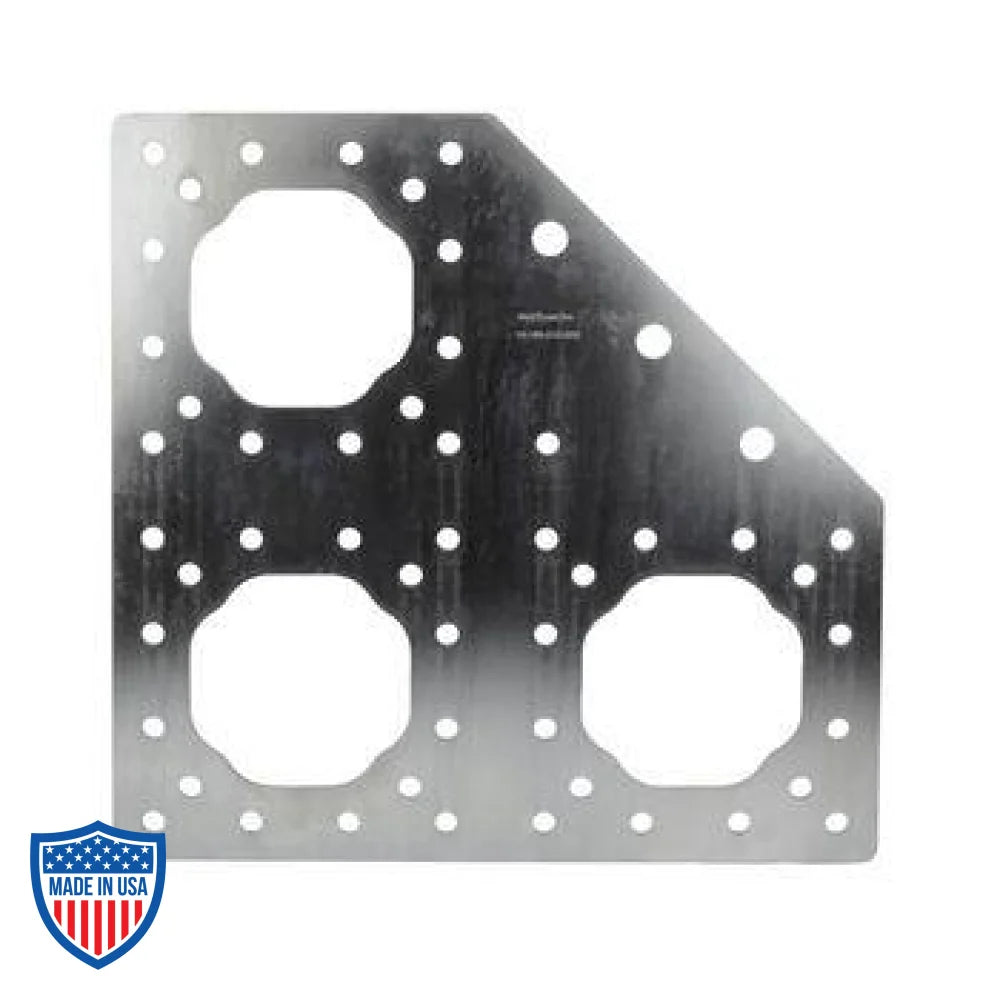 ModTruss 90º Gusset Splice Plates 12’’ Truss 24’’ x 24’’ 90 Degree
