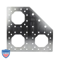 ModTruss 90º Gusset Splice Plates 12’’ Truss 24’’ x 24’’ 90 Degree