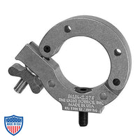 Monstro-Coupler 2-3/8" aluminum alloy for film grip rigging, countersunk fastener, 1100 lbs working load limit, CNC machined.