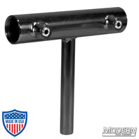 Pipe Frame Sleeve With 5/8-Inch Pin For 3/4-Inch Round - Black Zinc