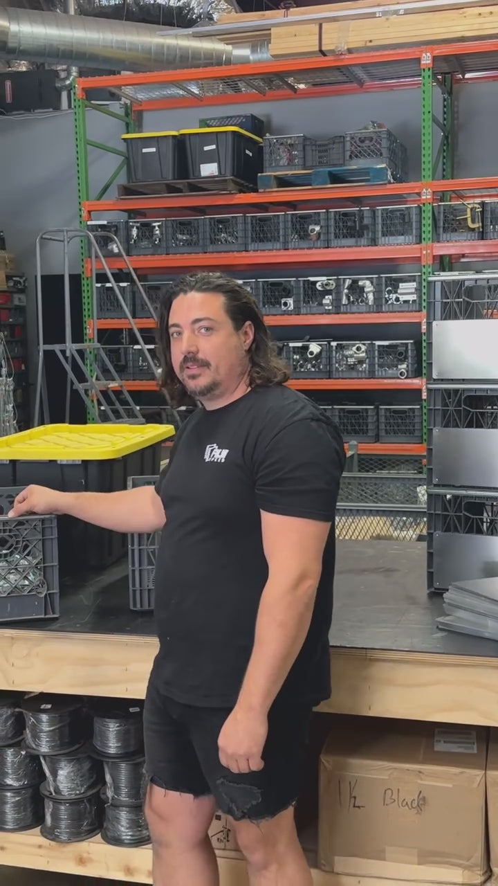 Heavy Duty Steel Banded Milk Crate