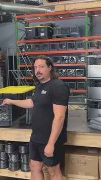 Heavy Duty Steel Banded Milk Crate