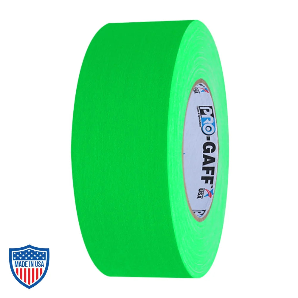 Pro Tapes® 2" Fluorescent Green Pro Gaff®