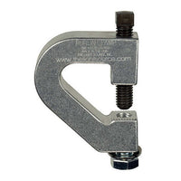 Purlin Clamp for film grip rigging, ideal for installing items to bar joists, purlins, and I-beams up to 1 inch thick.