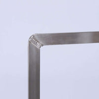 Close-up of American Aluminum Flat Frame with 5/8-inch Pin, essential for film grip and rigging applications.