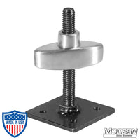 Screw Jack For 5/8 Wall Spreader - Black Zinc