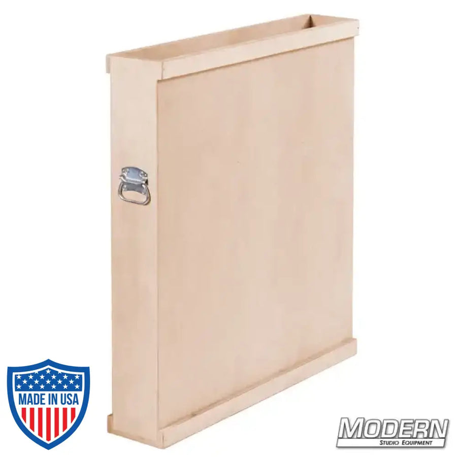 Wooden Scrim and Flag Box 48" x 48" with handles for film grip and rigging equipment